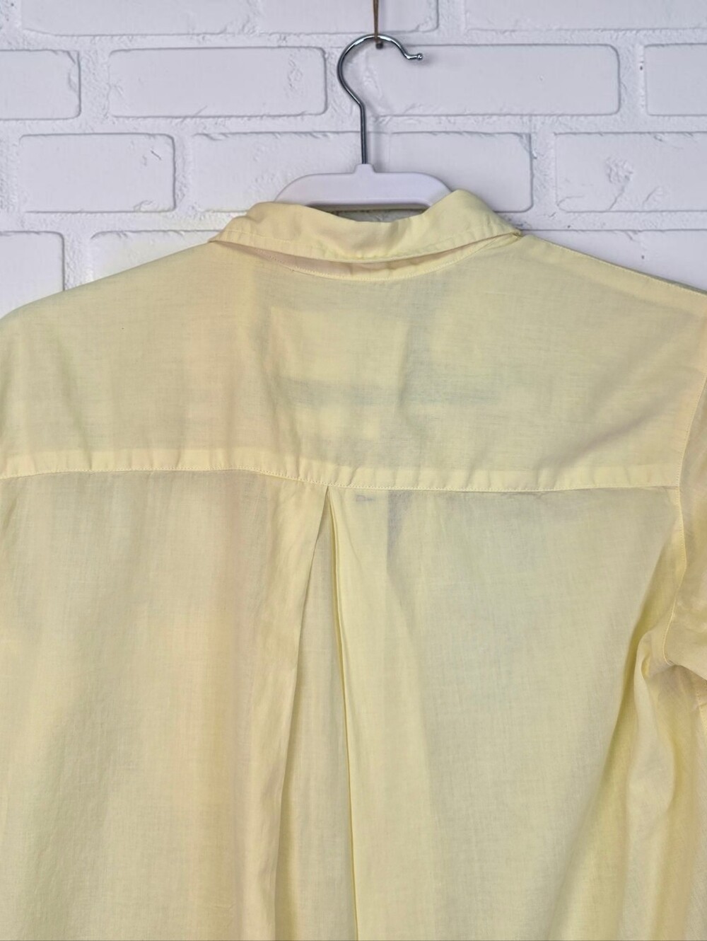 Grayson The Hero Cotton Light Yellow Shirt Size 1 / Small By Frank & Eileen - Picture 12 of 15